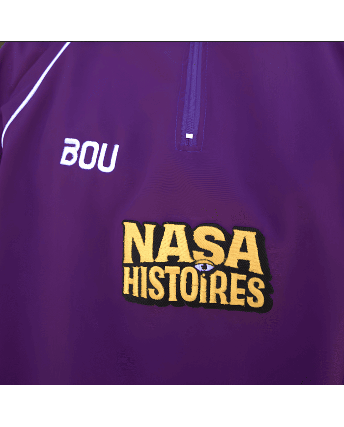 CHAQUETA LA PIEL FLOR MORADA